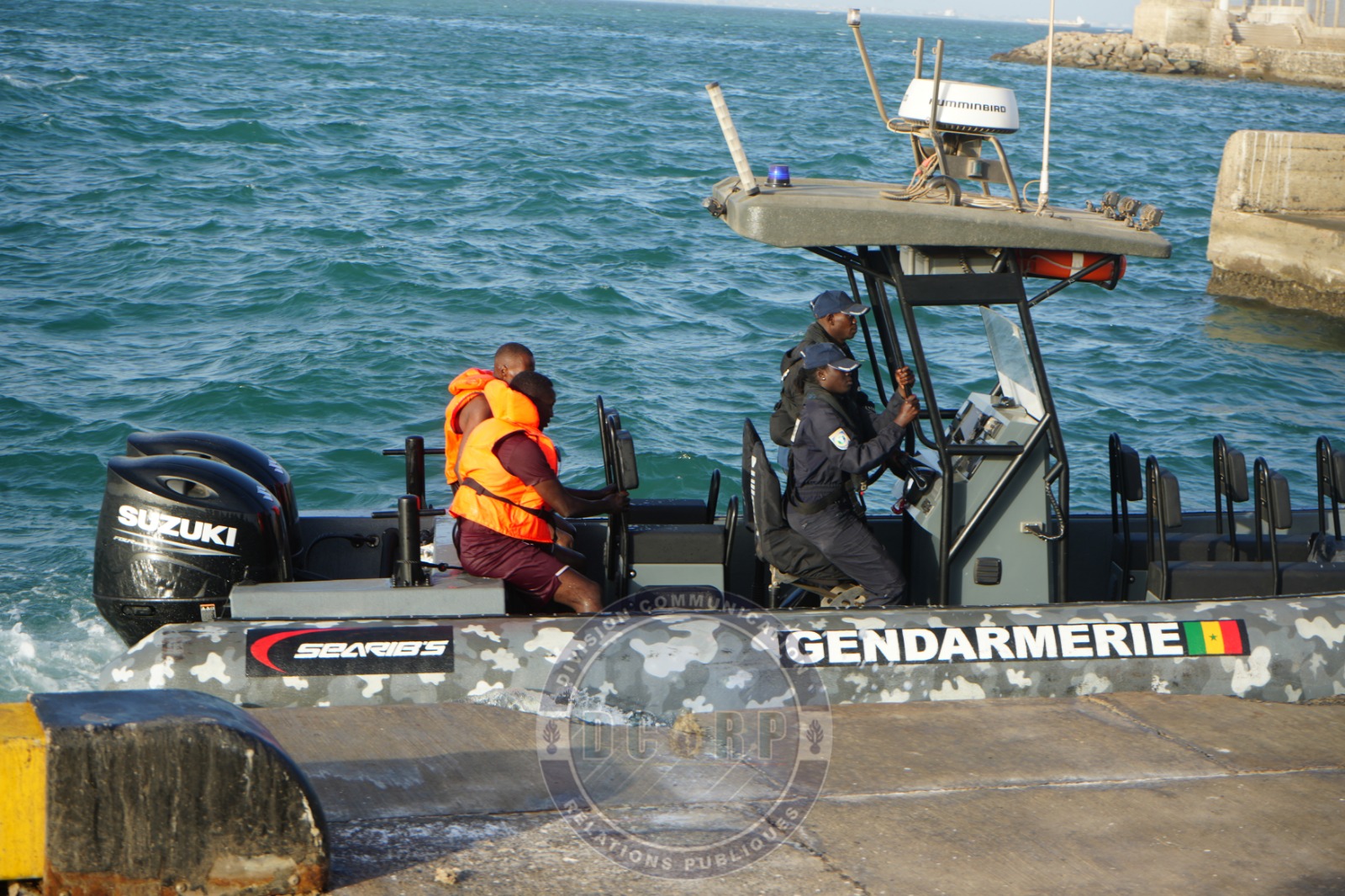 Remise officielle du centre de maintenance maritime et de bateaux au profit de la Police et de la Gendarmerie nationale - Image 6